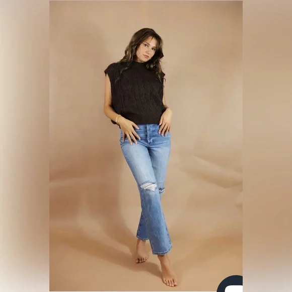 NWT! Blank NYC Jeans The Howard Midrise Loose Fit Denim Size 30‎ - Picture 5 of 16